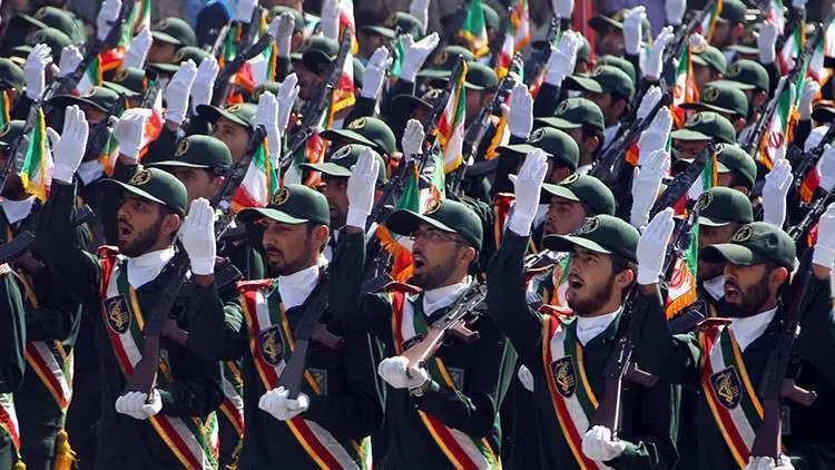En la imagen, un desfile de la Guardia Revolucionaria iran&iacute;. (Fuente externa)