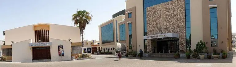 La iglesia de Saint Joseph en Abu Dhabi.