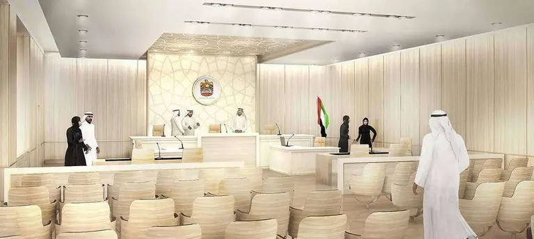 Un Tribunal en Abu Dhabi. (WAM)