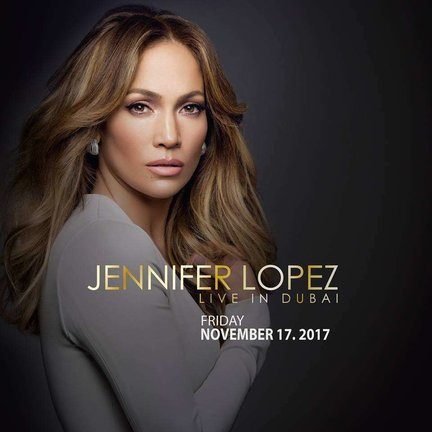 Jennifer López actuará el próximo 17 de noviembre en Dubai.