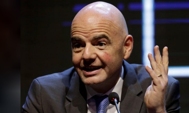 Gianni Infantino, presidente de la FIFA. (Fuente externa)
