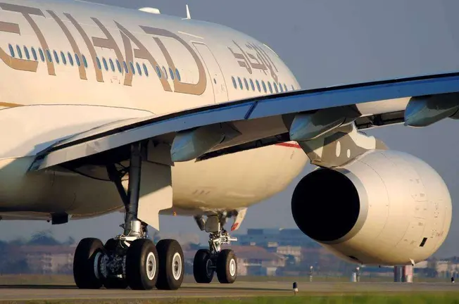 Un avi&oacute;n de Etihad Airways. (Fuente externa)
