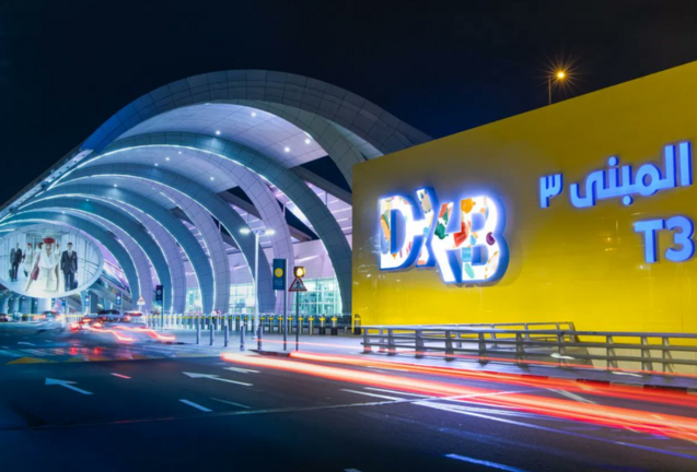 Terminal 3 del Aeropuerto Internacional de Dubai, (Emirates)