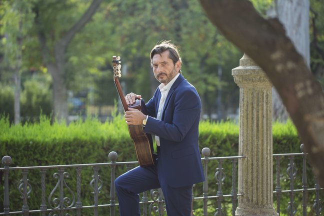 El guitarrista José María Gallardo. (Cedida)
