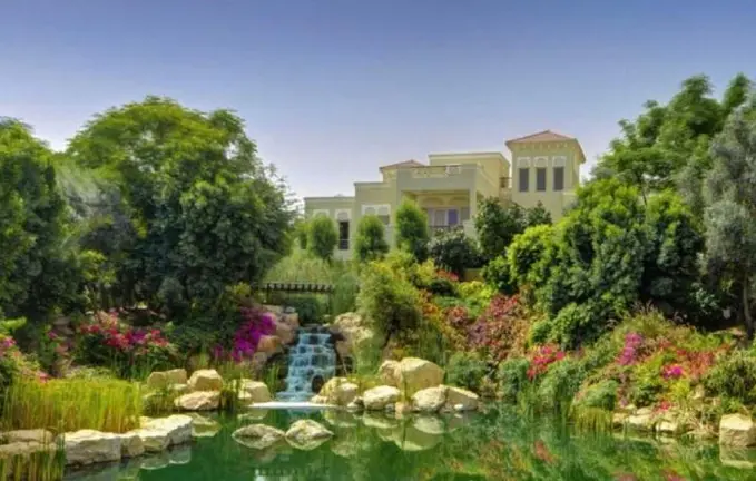 A modo ilustrativo una vivienda de lujo en el barrio de Al Barari de Dubai. (Fuente externa)