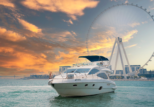 Surcar las aguas de Dubai en un yate de lujo es una experiencia única. (Cedida)