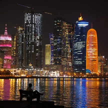 Una imagen de Doha, capital de Qatar. (X)