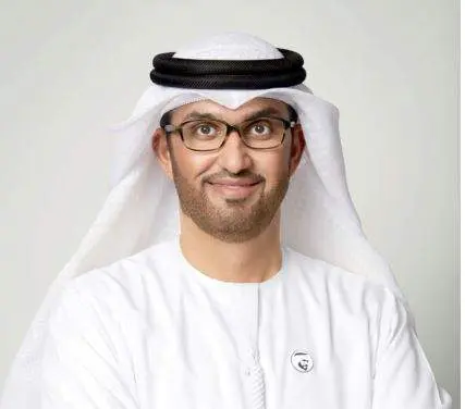 Sultan al-Jaber, ministro de Industria y Tecnolog&iacute;a Avanzada de EAU y&nbsp;director ejecutivo de ADNOC. (WAM)