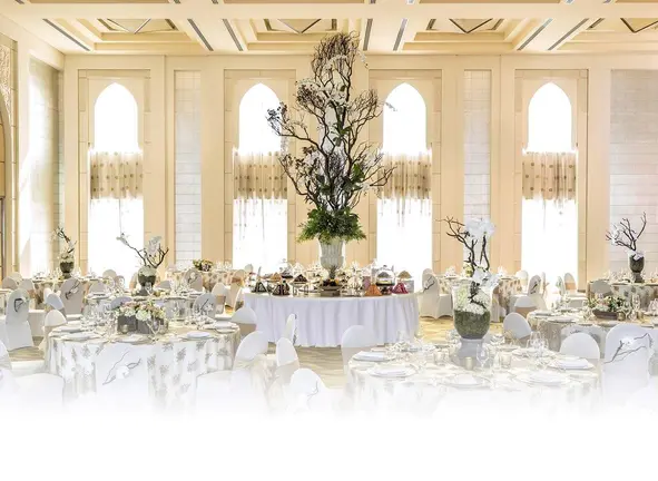 Una imagen de un sal&oacute;n de boda en Emiratos. (WAM)