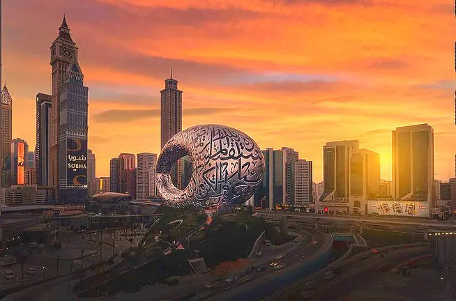 Una imagen del Museo del Futuro de Dubai Media Office.