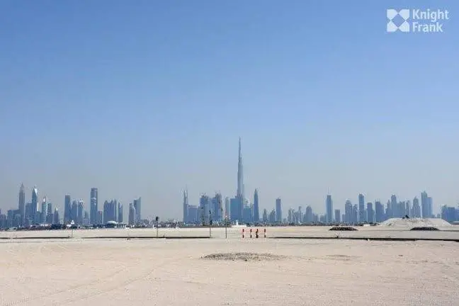 Jumeirah Bay Island en una imagen en Twitter.