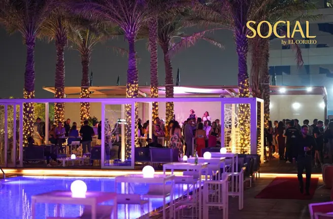 COCO Lounge Rooftop del hotel Media One, Dubai. (Cedida)