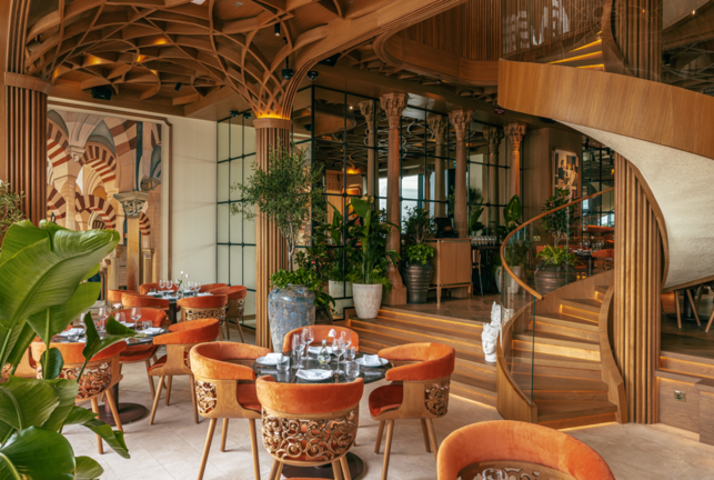 Interior del restaurante Besar. (Cedida)