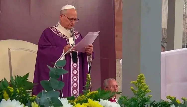 León XIII en la homilía de este domingo. (X)