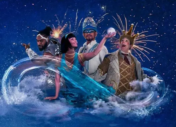 Promoción de La Perle by Dragone en Dubai. (X)