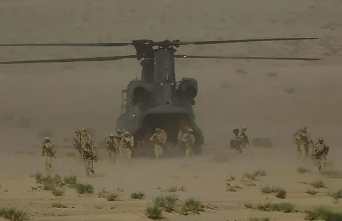 Maniobras militares en EAU. (WAM)