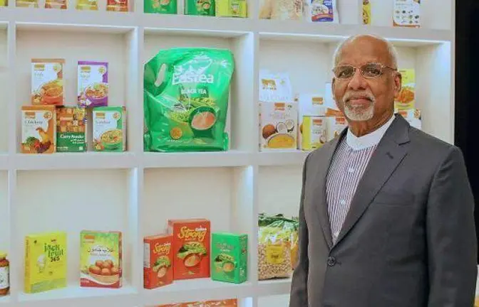 MV Kunhu Mohamed fundador de Jaleel Holdings. (X)