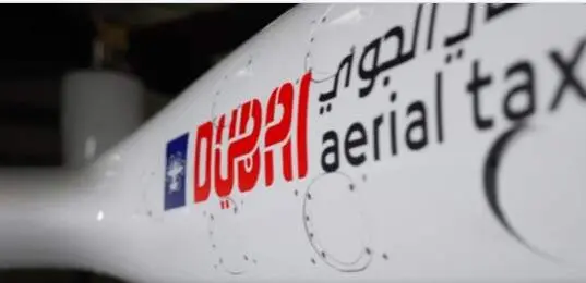 Un taxi aéreo de Dubai. (X)