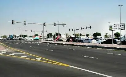 Nueva señalización en una carretera de Dubai. (Fuente externa)