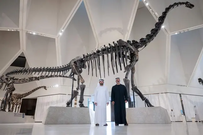 El Museo de Historia Natural en Abu Dhabi. (X)