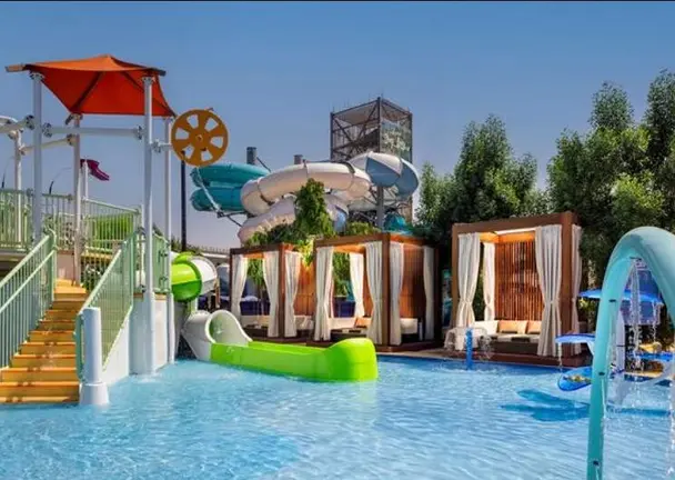 El nuevo parque acuático de Dubai. (Instagram)