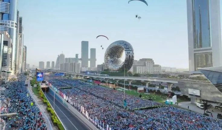 Dubai Run 2025. (X)