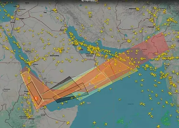 La zona sombreada corresponde a las afectadas por las cenizas del volcán. (Fuente externa)