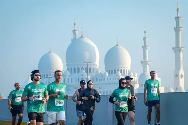 Una imagen de la carrera benérfica. (WAM)
