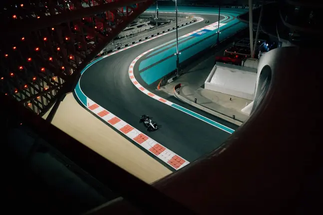 Lando Norris en Abu Dhabi. (WAM)