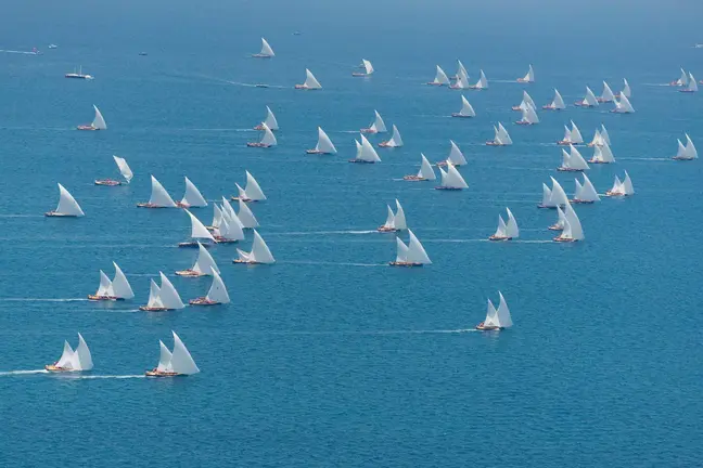 Una regata en Abu Dhabi. (WAM)