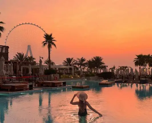 Un hotel en Dubai. (X)