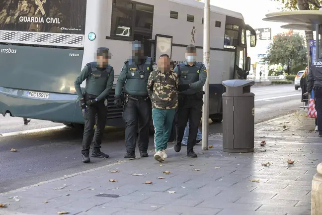 Uno de los detenidos por el altercado en el avión de Air Arabia. (Diario de Mallorca)