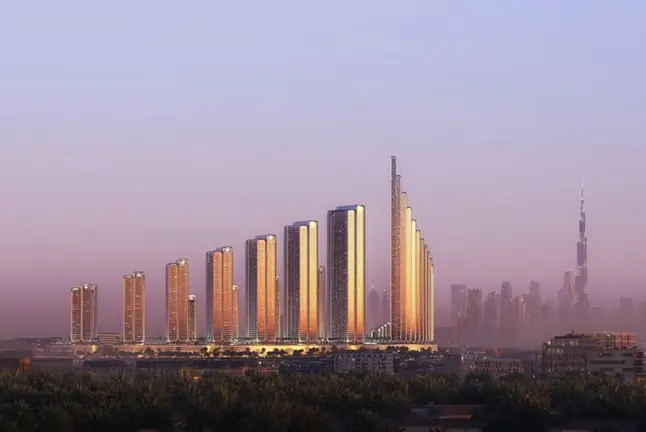 Ciudad Mercedes-Benz en Dubai. (Instagram)