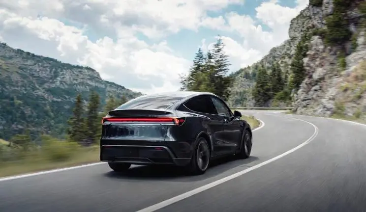 Una imagen de un modelos Tesla. (X)