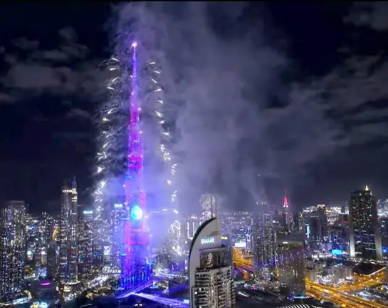 El Burj Khalifa recibe a 2026. (Emaar)