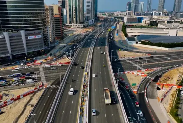 Calle Hessa en Dubai. (RTA)