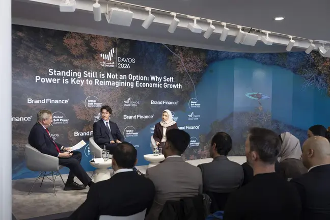 Participaci&oacute;n de EAU en la Reuni&oacute;n Anual de 2026 del Foro Econ&oacute;mico Mundial en Davos. (WAM)