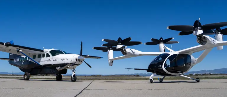 Taxis a&eacute;reos de Joby Aviation. (X)