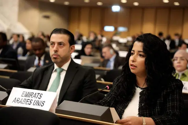 Shahad Matar, representante permanente adjunto de EAU ante las Naciones Unidas. (WAM)
