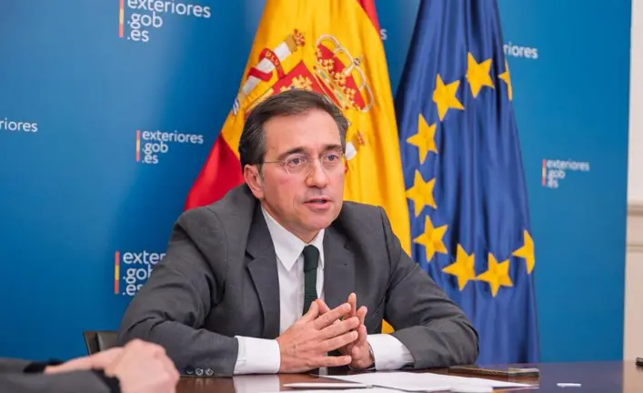 El ministro de Exteriores de Espa&ntilde;a. (X)