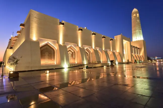 Una mezquita en Qatar. (QNA)