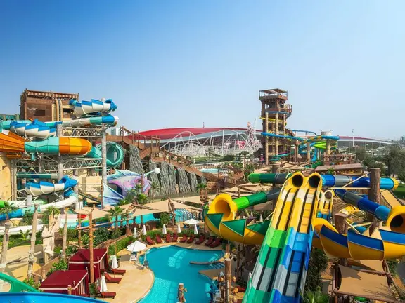 Parque acu&aacute;tico Yas Waterworld. (WAM)