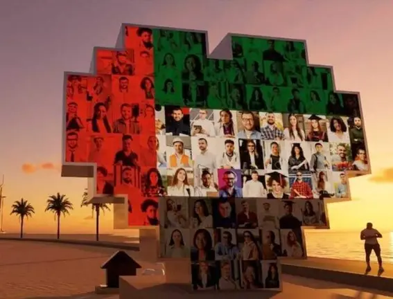 El coraz&oacute;n de Dubai. (Cedida)