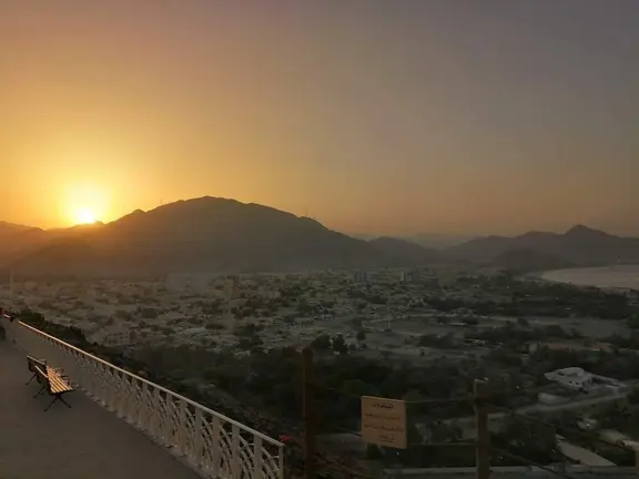La ciudad de Khor Fakkan. (EL CORREO)