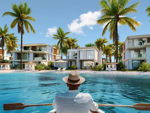 Imagen de viviendas en Dubai South. (X)