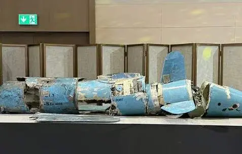 Una imagen de restos de drones. (Fuente externa)