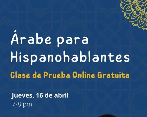 Clase de &aacute;rabe gratis. (Cedida)