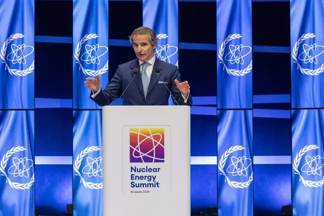 Rafael Grossi, director general del Organismo Internacional de Energ&iacute;a At&oacute;mica (OIEA). (X)