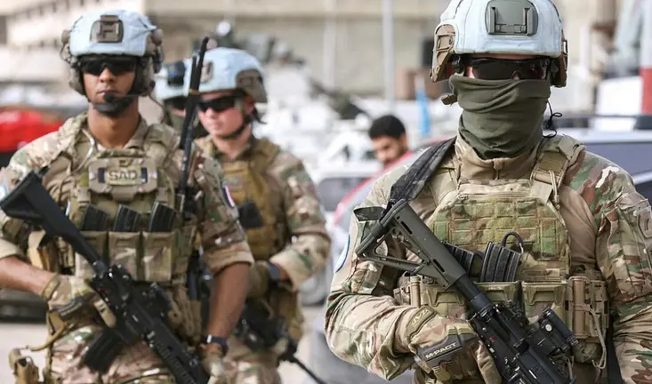 Soldados franceses en L&iacute;bano. (Fuente externa)