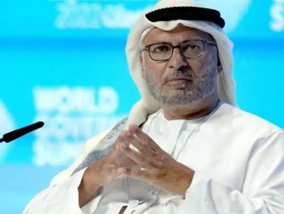 El asesor diplom&aacute;tico del presidente de EAU, Anwar Gargash. (X)